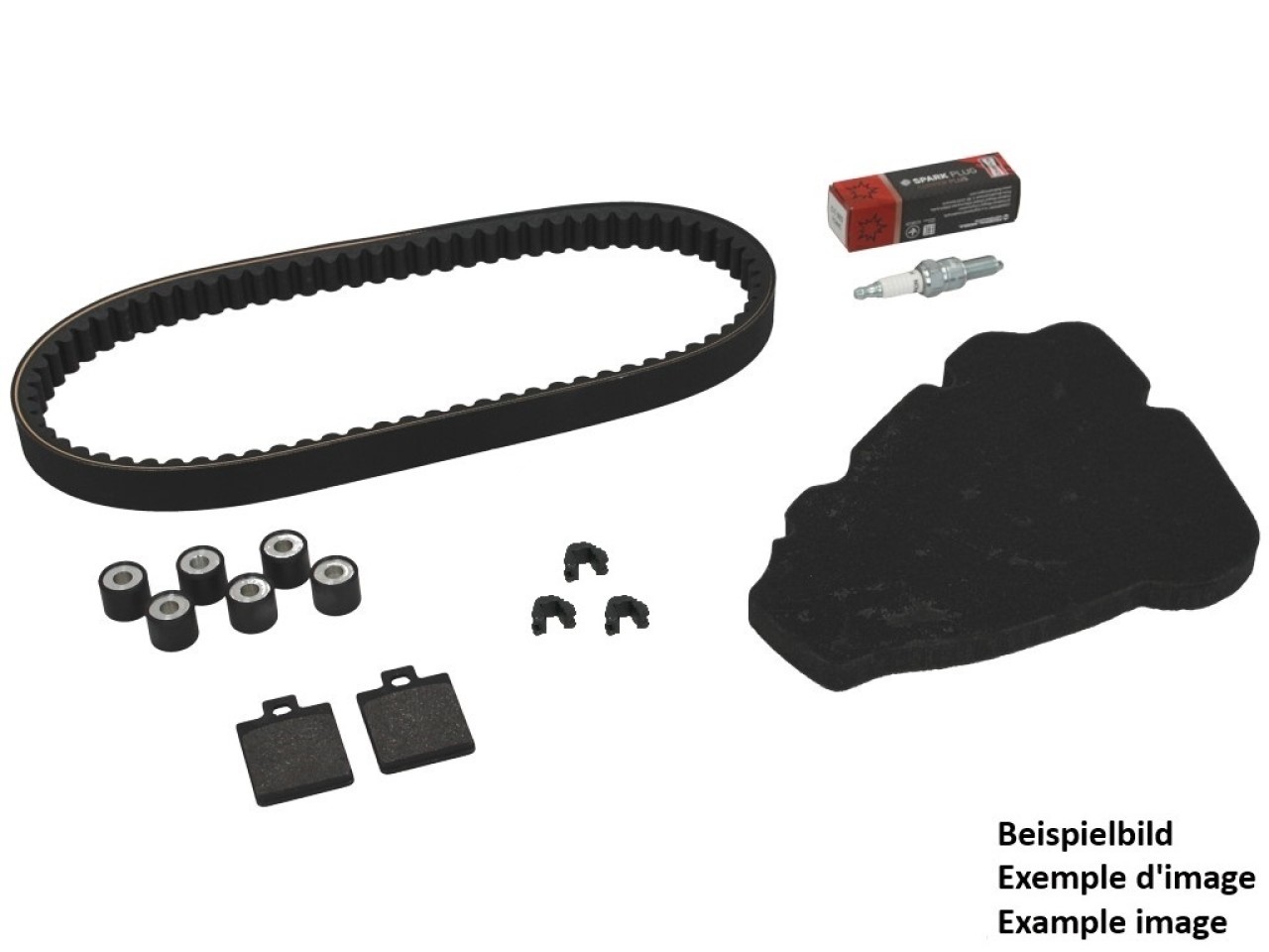Inspektionskit Plus (OEM) mit Bremsbelägen Vespa Primavera / Sprint 125 ABS 4T 3V 2016-2020
