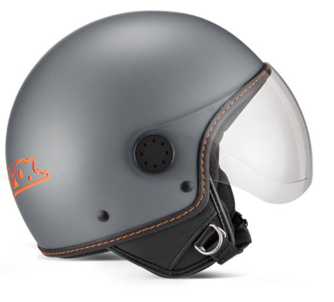Vespa Jethelm, Vespa Visor LangHe, grau/titanium (707/C) - XL