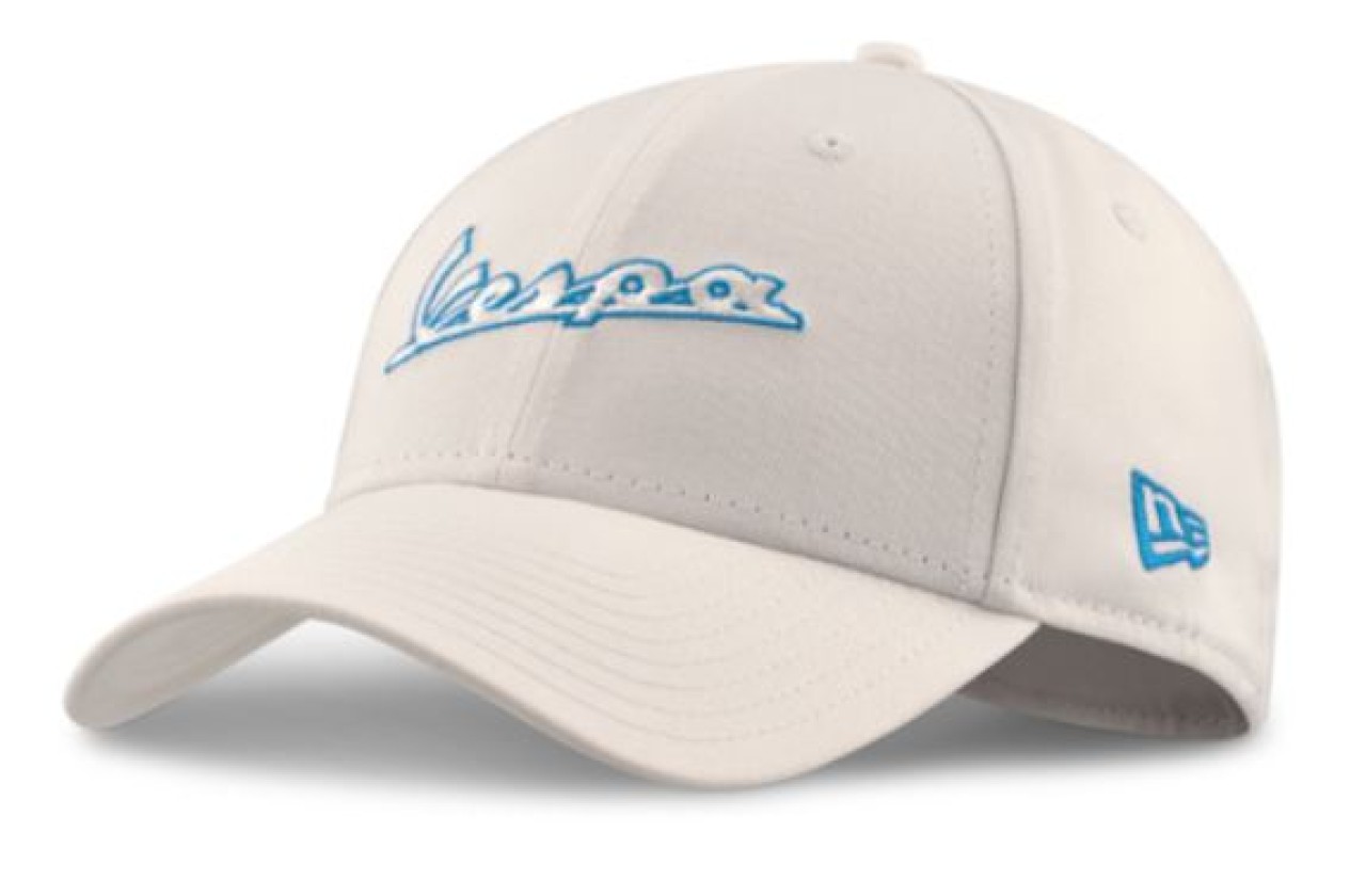 Vespa Basecap DEC New Era 9Forty weiß