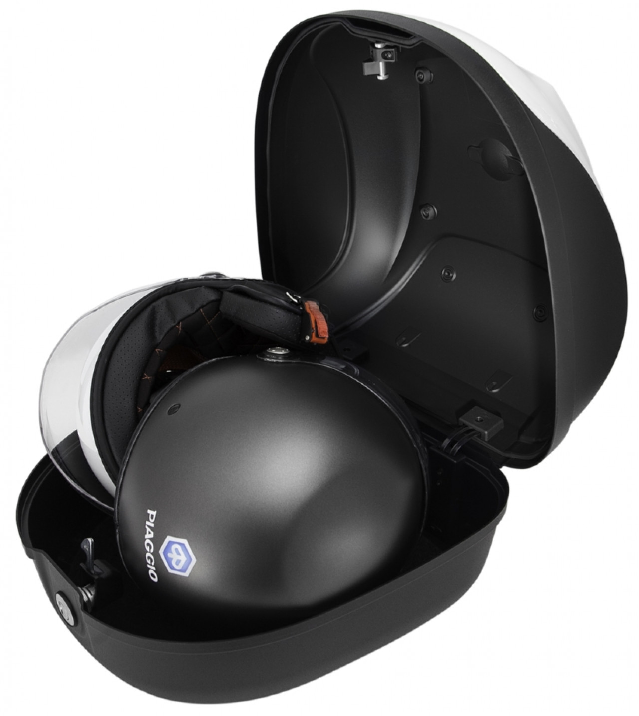 Topcase 32L für Liberty Original Piaggio - Grigio Mouse 715/C