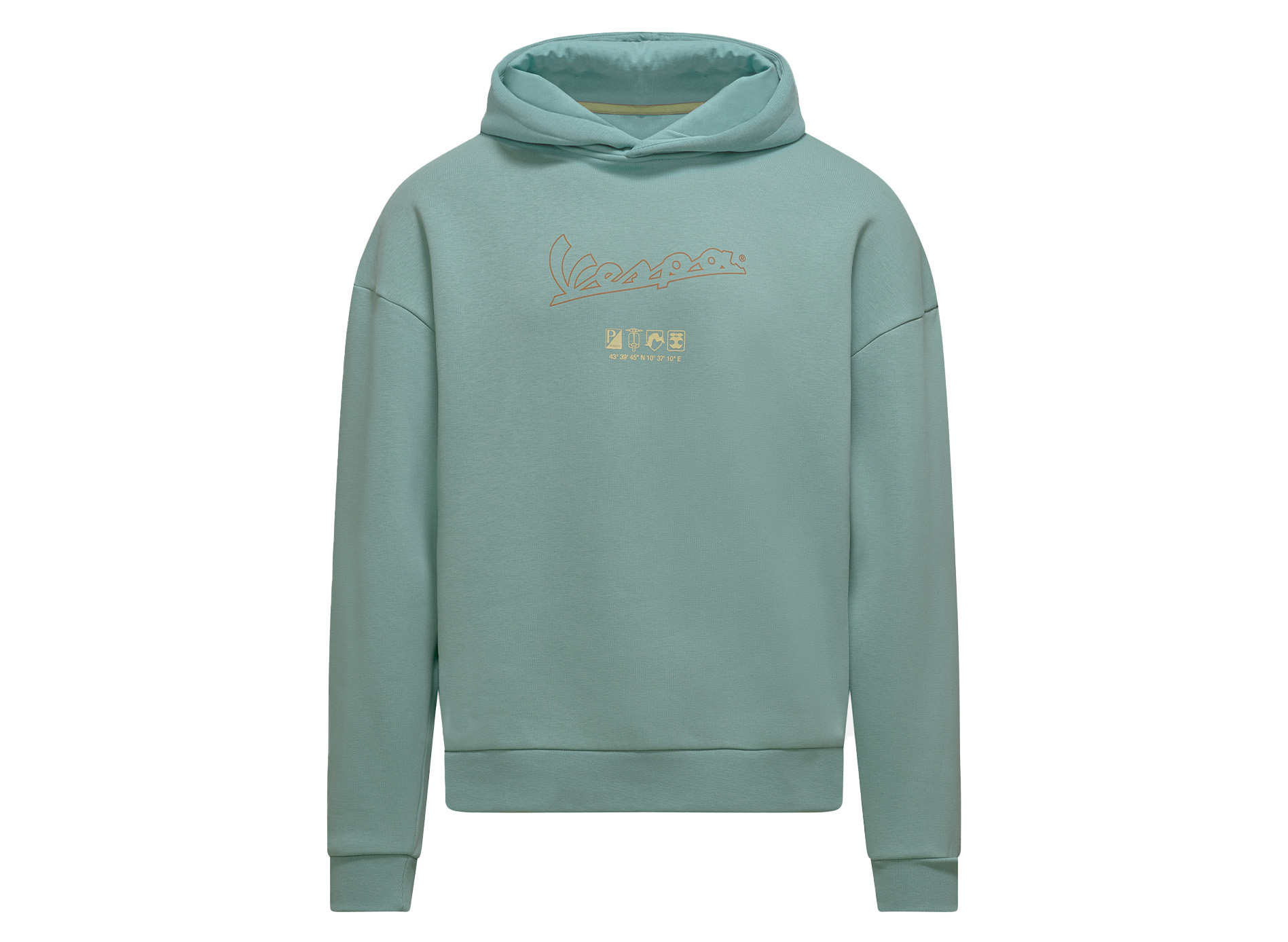 Vespa Hoodie Origin grün DEC-Kollektion