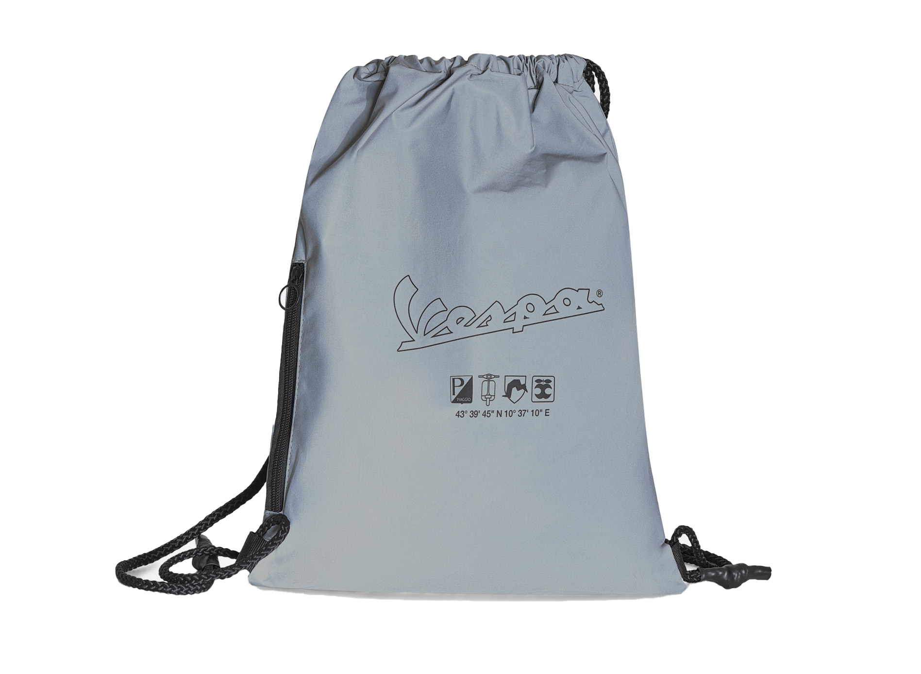 Vespa Turnbeutel/Rucksack Blade grau DEC