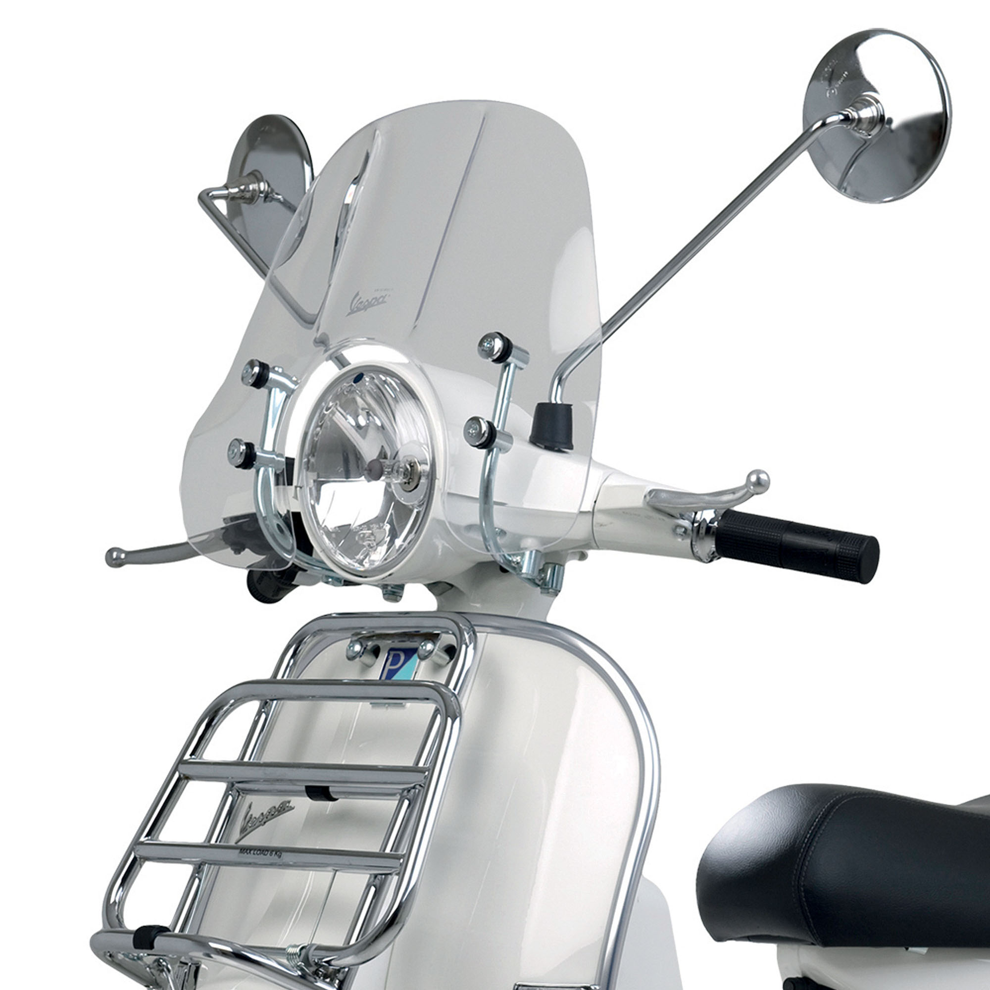 Original Vespa Klappgepäckträger Vorne Chrom Vespa PX